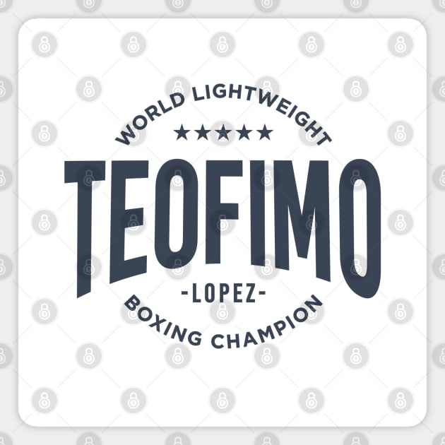 Teofimo Lopez Magnet by Infectee